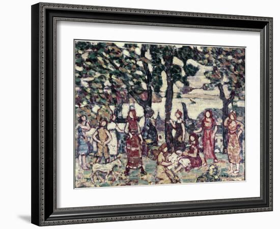 Autumn-Maurice Brazil Prendergast-Framed Giclee Print