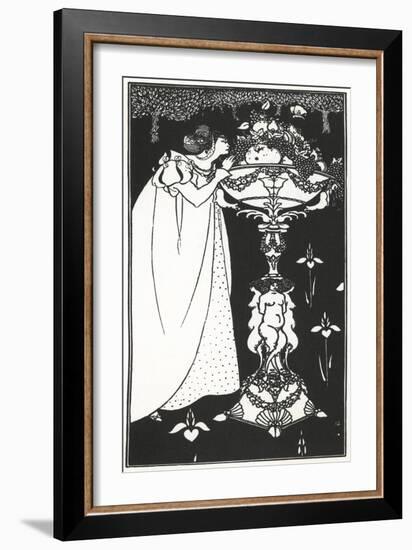 Autumn-Aubrey Beardsley-Framed Art Print