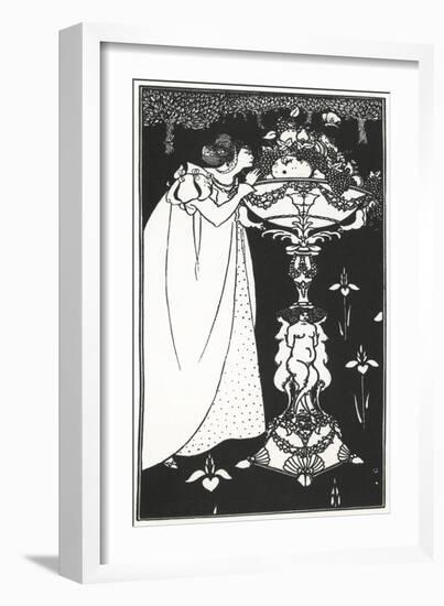 Autumn-Aubrey Beardsley-Framed Art Print