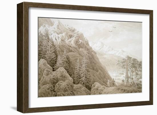 Autumn-Caspar David Friedrich-Framed Giclee Print