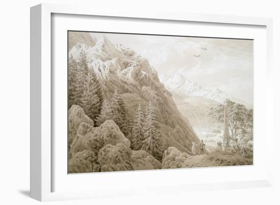 Autumn-Caspar David Friedrich-Framed Giclee Print