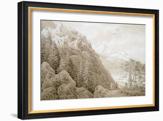 Autumn-Caspar David Friedrich-Framed Giclee Print