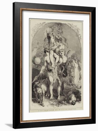 Autumn-William Harvey-Framed Giclee Print