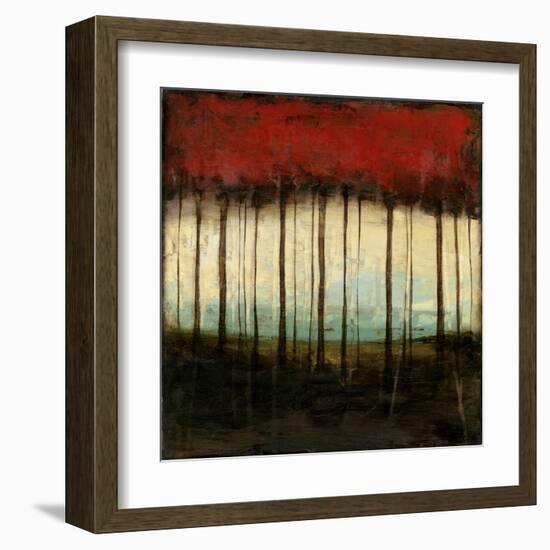 Autumnal Abstract I-Jennifer Goldberger-Framed Art Print