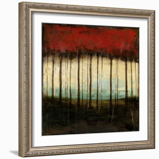 Autumnal Abstract I-Jennifer Goldberger-Framed Art Print