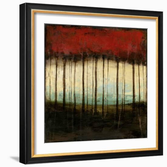 Autumnal Abstract I-Jennifer Goldberger-Framed Art Print