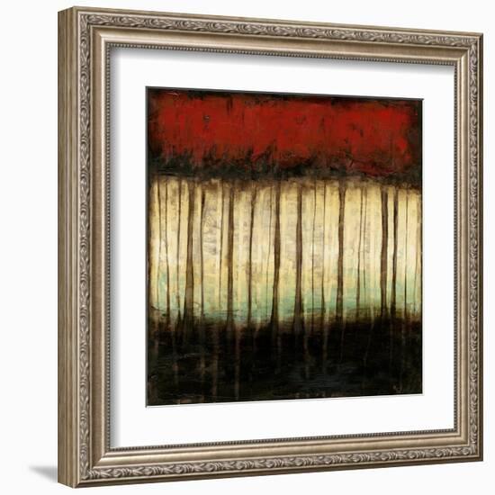 Autumnal Abstract II-Jennifer Goldberger-Framed Art Print