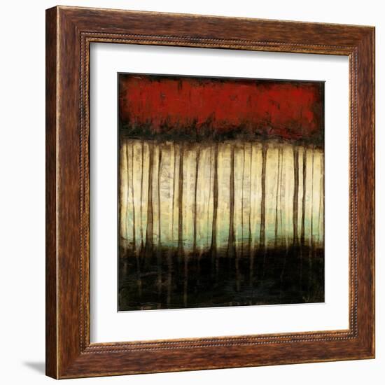 Autumnal Abstract II-Jennifer Goldberger-Framed Art Print