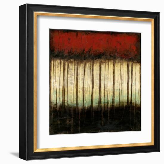 Autumnal Abstract II-Jennifer Goldberger-Framed Art Print