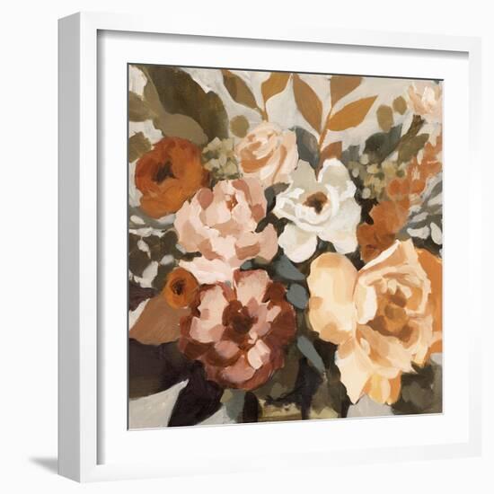 Autumnal Arrangement I-Victoria Barnes-Framed Art Print