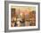 Autumnal Breeze in Pleasantville-John Zaccheo-Framed Giclee Print