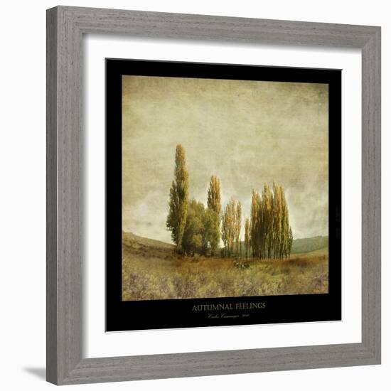 Autumnal Feelings-Carlos Casamayor-Framed Giclee Print