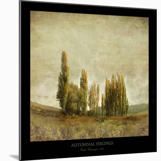 Autumnal Feelings-Carlos Casamayor-Mounted Giclee Print