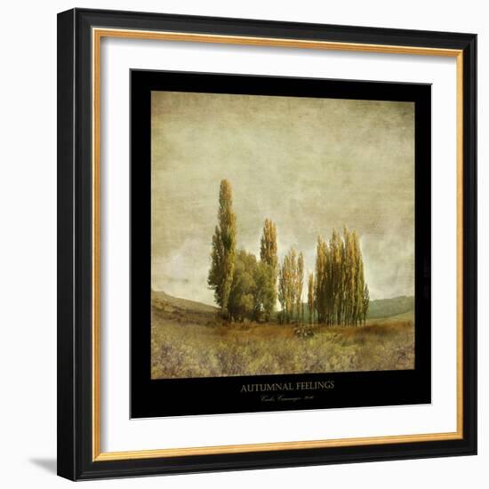 Autumnal Feelings-Carlos Casamayor-Framed Giclee Print