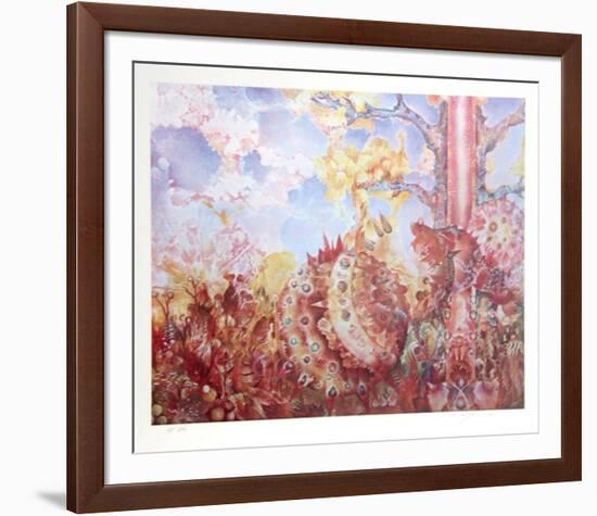 Autumnal Fire-Isaac Abrams-Framed Limited Edition