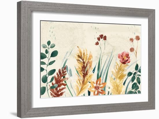 Autumnal Garden I-Dina June-Framed Art Print
