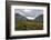 Autumnal Grass and Cloud Gap in the Lafatscherjoch, View at Speckkarspitze and Lafatscher, View of -Rolf Roeckl-Framed Photographic Print