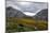 Autumnal Grass and Cloud Gap in the Lafatscherjoch, View at Speckkarspitze and Lafatscher, View of -Rolf Roeckl-Mounted Photographic Print