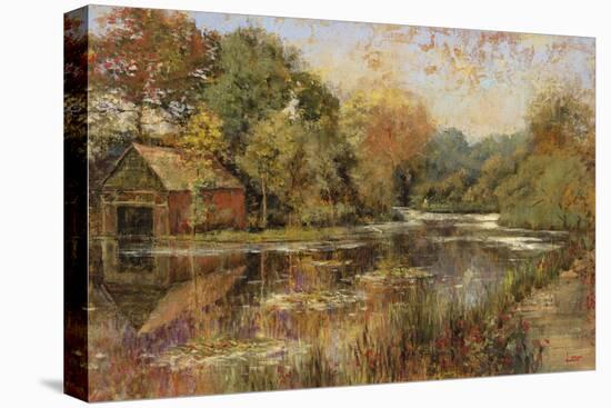 Autumnal Reflections-Longo-Framed Stretched Canvas