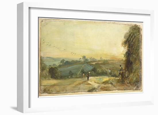 Autumnal Sunset-John Constable-Framed Giclee Print