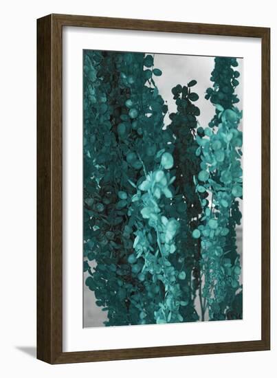 Autumnal Teal III-Daniela Savone-Framed Photographic Print