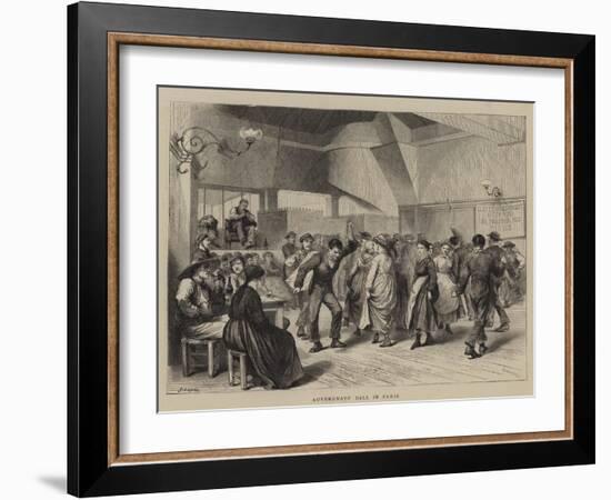 Auvergnats' Ball in Paris-Godefroy Durand-Framed Giclee Print