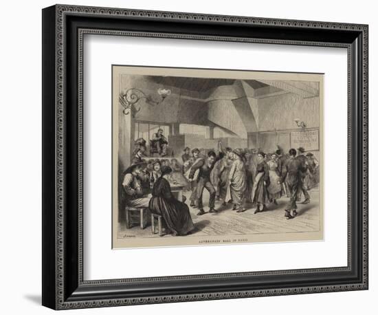 Auvergnats' Ball in Paris-Godefroy Durand-Framed Giclee Print