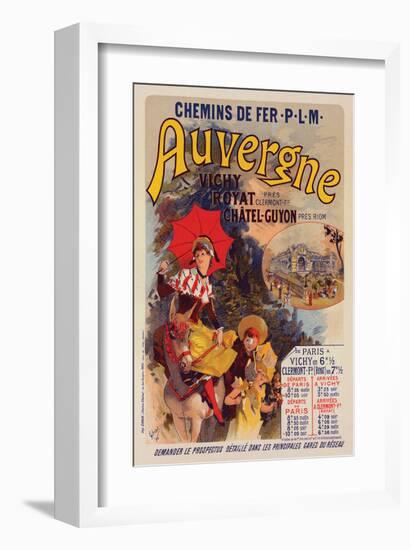 Auvergne - Chemin de Fer-Cheret-Framed Art Print