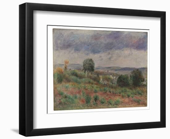 Auvers-Sur-Oise, C. 1901 (Oil on Canvas)-Pierre Auguste Renoir-Framed Giclee Print