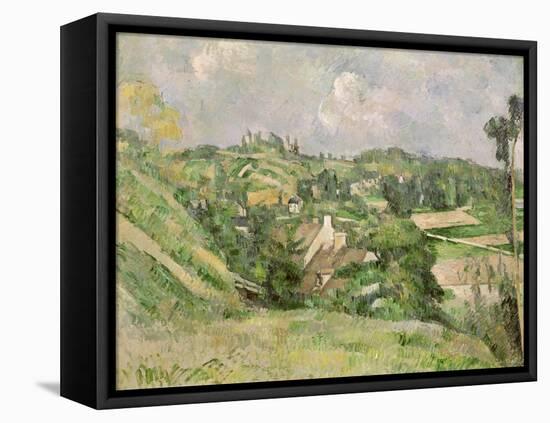 Auvers-Sur-Oise, Seen from the Val Harme, 1879-82-Paul C?zanne-Framed Premier Image Canvas