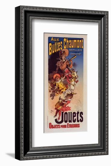 Aux Buttes Chaumont - Jouets-Cheret-Framed Art Print