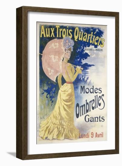 Aux Trois Quartiers-Ren? P?an-Framed Giclee Print