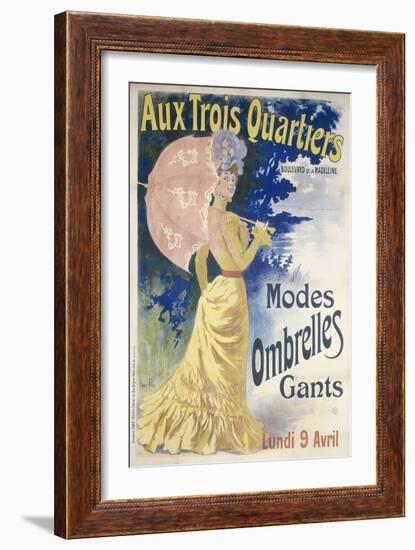 Aux Trois Quartiers-Ren? P?an-Framed Giclee Print