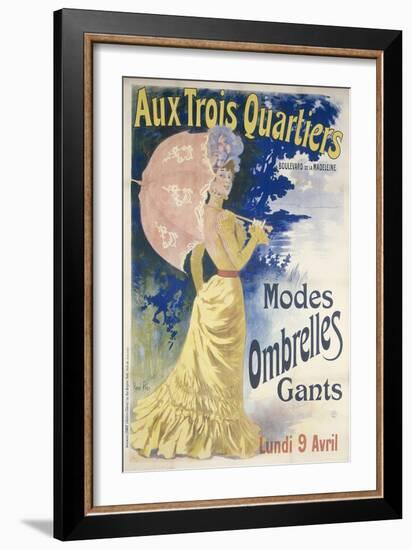 Aux Trois Quartiers-Ren? P?an-Framed Giclee Print