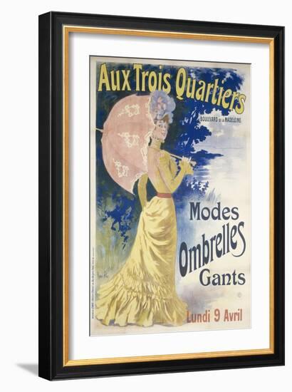 Aux Trois Quartiers-Ren? P?an-Framed Giclee Print