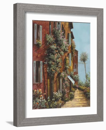 Av La Strada Verso Il Lago-Guido Borelli-Framed Giclee Print