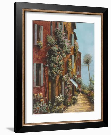 Av La Strada Verso Il Lago-Guido Borelli-Framed Giclee Print