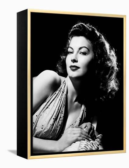 Ava Gardner, 1945-null-Framed Premier Image Canvas