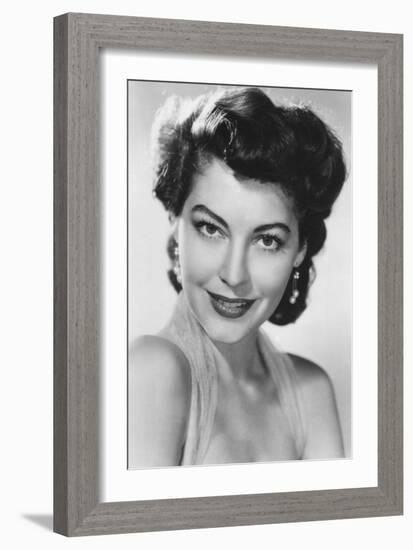 Ava Gardner, American Actress, 20th Century-null-Framed Photographic Print