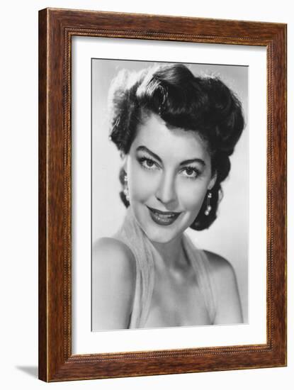 Ava Gardner, American Actress, 20th Century-null-Framed Photographic Print