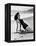 Ava Gardner in the 40's (b/w photo)-null-Framed Stretched Canvas