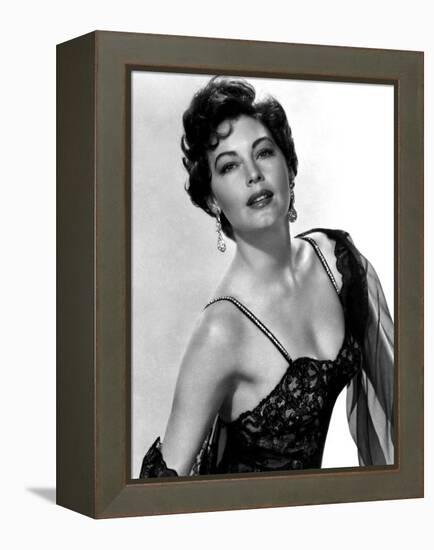 Ava Gardner, MGM, 1950s-null-Framed Stretched Canvas