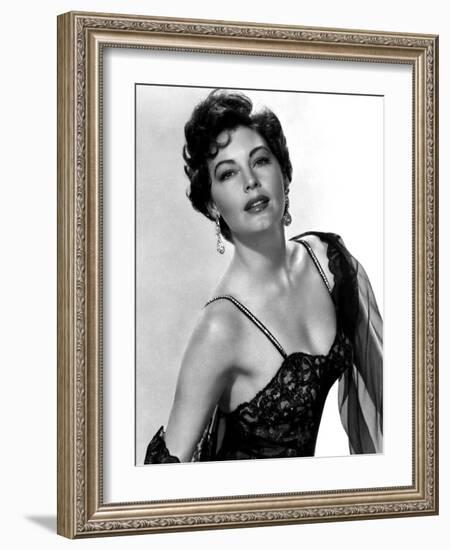 Ava Gardner, MGM, 1950s-null-Framed Photo