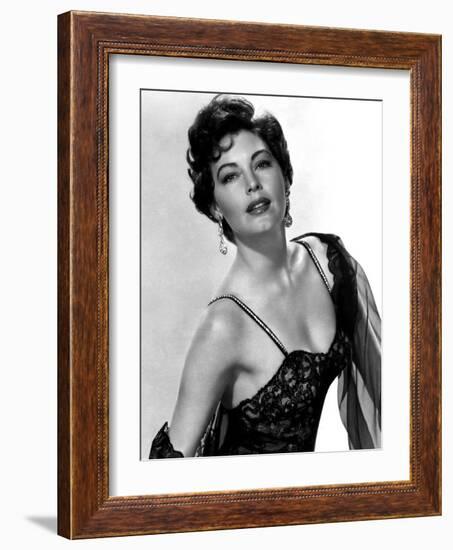 Ava Gardner, MGM, 1950s-null-Framed Photo