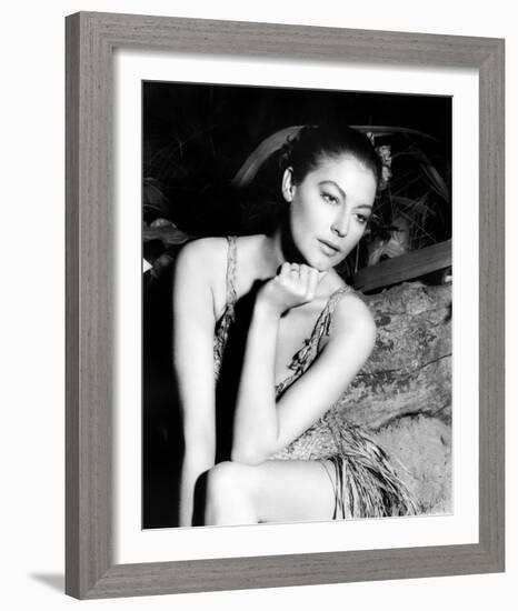 Ava Gardner - The Little Hut-null-Framed Photo