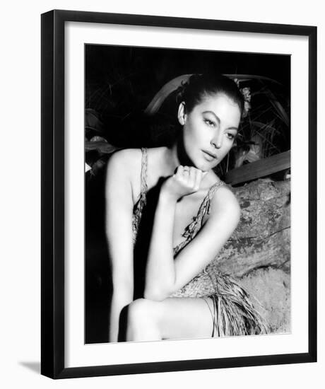 Ava Gardner - The Little Hut-null-Framed Photo