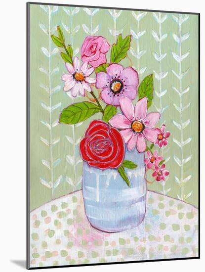 Ava Rose Flowers-Blenda Tyvoll-Mounted Art Print