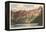 Avalanche Basin, Glacier Park, Montana-null-Framed Stretched Canvas