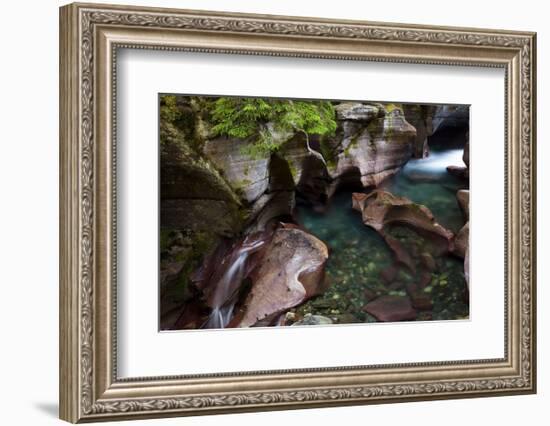 Avalanche Creek-Jason Savage-Framed Art Print