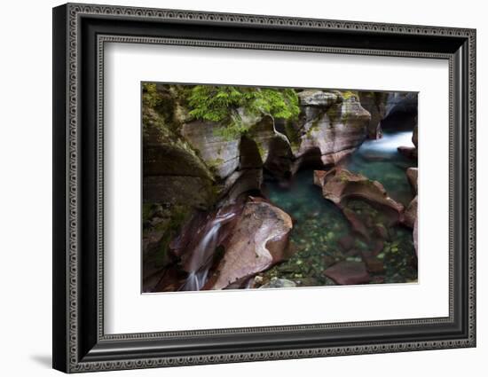 Avalanche Creek-Jason Savage-Framed Art Print